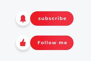 business subscription buttons add member to your website vector