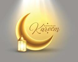 holy ramadan festival blessing wishes card design vector