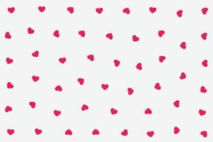 polka style simple heart pattern wallpaper for love message vector