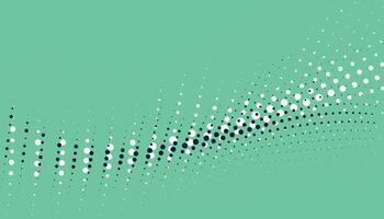 wavy style round shape dotted patterns banner design vector