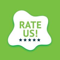 rate or rank us fluid background share your experience today vector