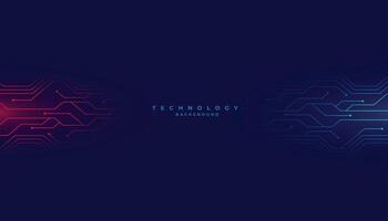 futuristic web network circuit lines techno backdrop design vector