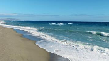 Reflecting about life on a sunny day at the beach video