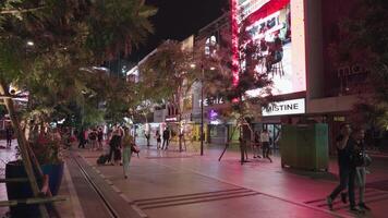 Bangkok, Thailand, October 31, 2023 - Siam Square is a vibrant and bustling area in the heart of Bangkok, Thailand. It is a popular spot for shopping, eating, and entertainment. video