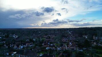 mooi visie van centraal welwyn tuin stad van Engeland Super goed Brittannië. maart 1e, 2024 video