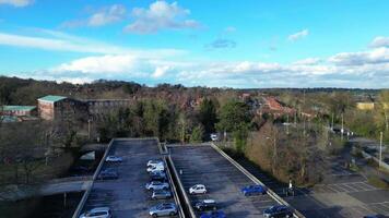 schön Aussicht von zentral Welwyn Garten Stadt von England großartig Großbritannien. März 1, 2024 video