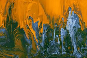 Abstract dark yellow water color texture background photo