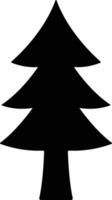 Navidad árbol icono en plano estilo. vector para aplicaciones y sitio web. aislado en contiene tal íconos como Navidad árbol lata ser usado para naturaleza, día festivo, invierno carteles