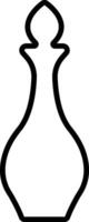 Potion icon in line. isolated on Magic potion flask bottle fantasy elixir glass bubble fairy drink mysterious, glowing and boiling liquid, mushroom. vector for apps, website