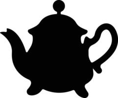 Tea pot icon in flat style. isolated on Tea kettle or teapot sign and symbol. teapots, drinking coffee pot. Abstract design Logotype art vector for apps website