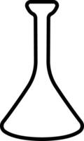 Potion icon in line. isolated on Magic potion flask bottle fantasy elixir glass bubble fairy drink mysterious, glowing and boiling liquid, mushroom. vector for apps, website
