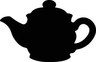 té maceta icono en plano estilo. aislado en té tetera o tetera firmar y símbolo. teteras, Bebiendo café maceta. resumen diseño logotipo Arte vector para aplicaciones sitio web