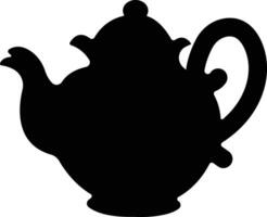 Tea pot icon in flat style. isolated on Tea kettle or teapot sign and symbol. teapots, drinking coffee pot. Abstract design Logotype art vector for apps website