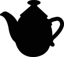 té maceta icono en plano estilo. aislado en té tetera o tetera firmar y símbolo. teteras, Bebiendo café maceta. resumen diseño logotipo Arte vector para aplicaciones sitio web