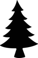 Navidad árbol icono en plano estilo. vector para aplicaciones y sitio web. aislado en contiene tal íconos como Navidad árbol lata ser usado para naturaleza, día festivo, invierno carteles