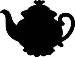 té maceta icono en plano estilo. aislado en té tetera o tetera firmar y símbolo. teteras, Bebiendo café maceta. resumen diseño logotipo Arte vector para aplicaciones sitio web