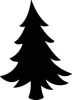 Navidad árbol icono en plano estilo. vector para aplicaciones y sitio web. aislado en contiene tal íconos como Navidad árbol lata ser usado para naturaleza, día festivo, invierno carteles