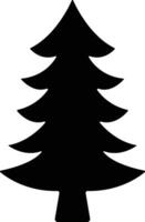 Navidad árbol icono en plano estilo. vector para aplicaciones y sitio web. aislado en contiene tal íconos como Navidad árbol lata ser usado para naturaleza, día festivo, invierno carteles