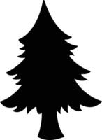 Navidad árbol icono en plano estilo. vector para aplicaciones y sitio web. aislado en contiene tal íconos como Navidad árbol lata ser usado para naturaleza, día festivo, invierno carteles