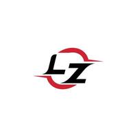 LZ initial esport or gaming team inspirational concept ideas vector