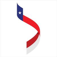 Texas Element Independence Day Illustration Design Vector