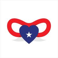 Texas Element Independence Day Illustration Design Vector