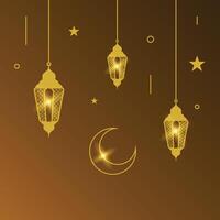 lantern design frame element collection vector