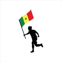 Senegal Element Independence Day Illustration Design Vector