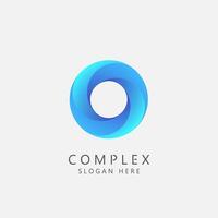 Complex Business Logo Concept. Teamwork, Social, Or Community Symbol, Vector Illustration