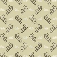 Improvement symbol multicolor decorative trendy repeating pattern vector illustration