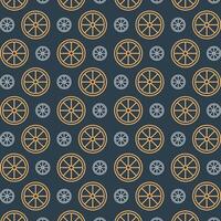 Orange icon trendy repeating pattern orange color vector illustration background