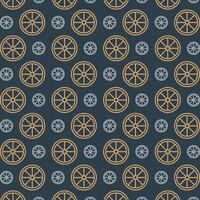 Orange icon trendy repeating pattern orange color vector illustration background