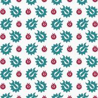 Service tools symbol multicolor decorative trendy red repeating pattern vector illustration