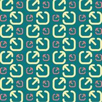 External link trendy repeating pattern beautiful vector illustration blue background