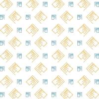 Fitting room icon trendy repeating pattern colorful vector illustration background