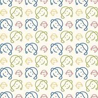Support icon multicolor trendy vector beautiful lovely red illustration background