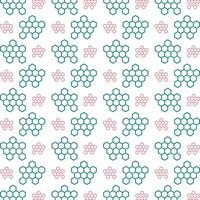 Propolis icon repeated stylish trendy pattern beautiful vector illustration background