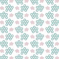 Propolis icon repeated stylish trendy pattern beautiful vector illustration background