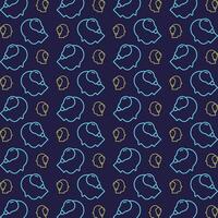 Creative elements multicolor trendy pattern vector illustration background