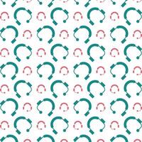 Support icon repeated stylish trendy pattern beautiful vector illustration background