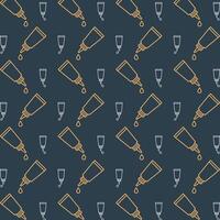 Glue icon trendy repeating pattern orange color vector illustration background