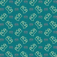 Feedback icon trendy repeating pattern beautiful vector illustration blue background