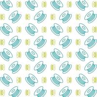 Bobbin trendy repeating fashion blue pattern vector illustration background