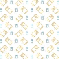 Cloakroom icon trendy repeating pattern colorful vector illustration background