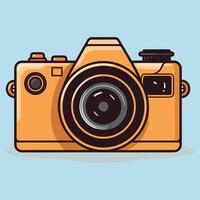 Camera icon simple vector illustration