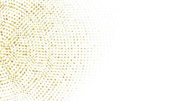 luxurious golden halftone pattern white background for modern backdrop vector