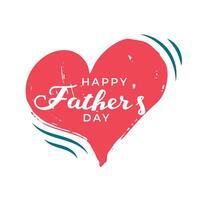 celebrate special event with father's day background show some love vector