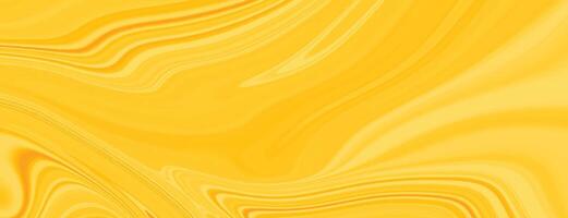 yellow marble fluid texture background vector