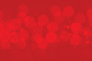abstract red bokeh background design vector