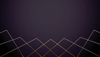 golden zig zag lines decorative premium background vector
